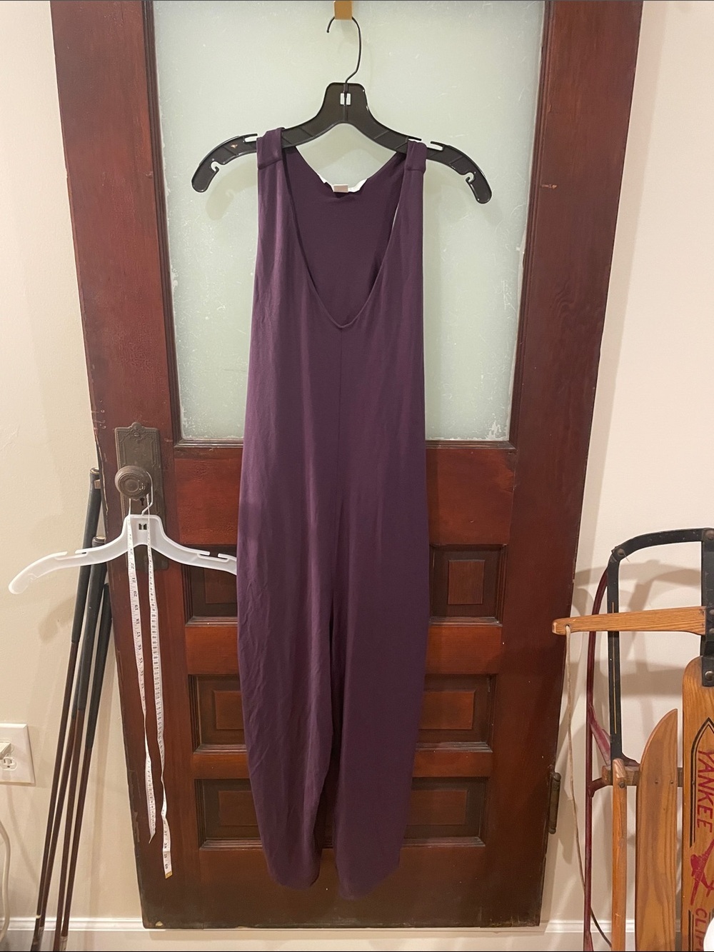 Athleta Plum Flow With It Romper